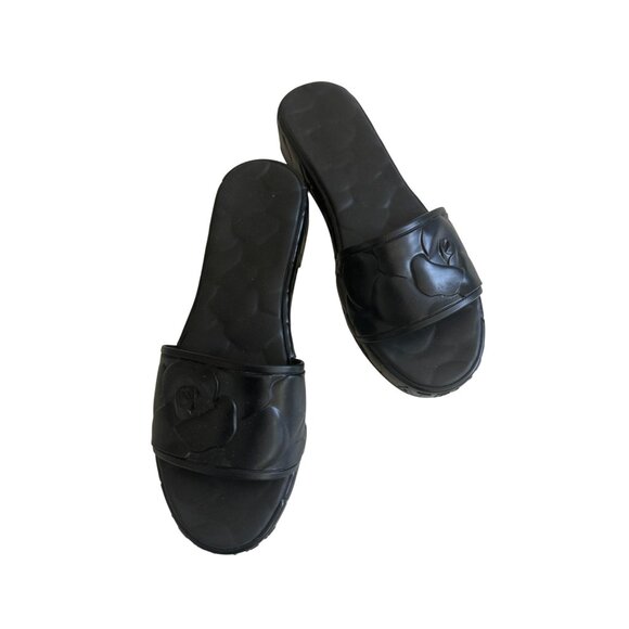 VALENTINO GARAVANI Black Atelier 40 Rose Sandals Size 41 / US 11 - Picture 2 of 10